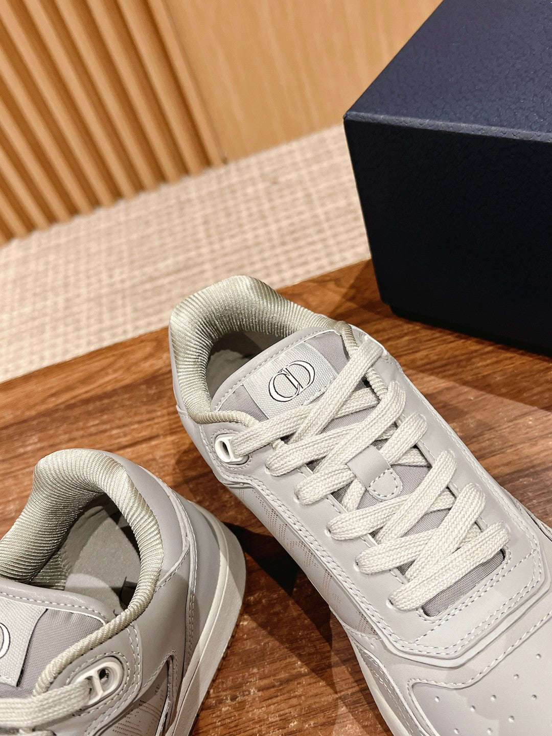 Dior B27# Jacquard Embroidery Craft Series, Low-Top Sneakers Series 20