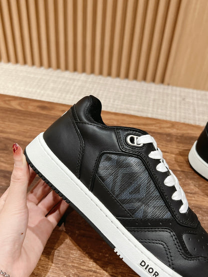 Dior B27# Jacquard Embroidery Craft Series, Low-Top Sneakers Series 19