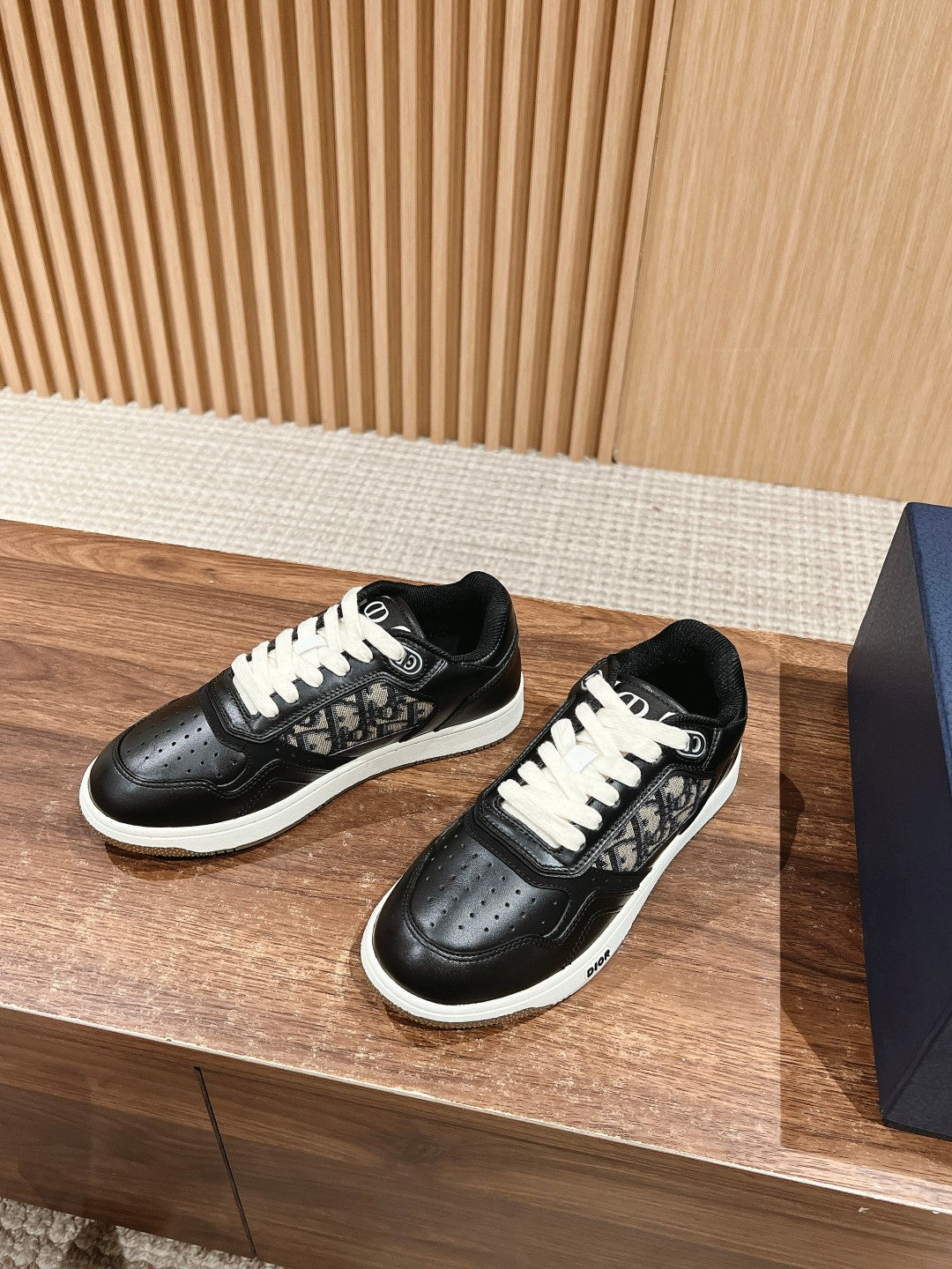 Dior B27# Jacquard Embroidery Craft Series, Low-Top Sneakers Series 07