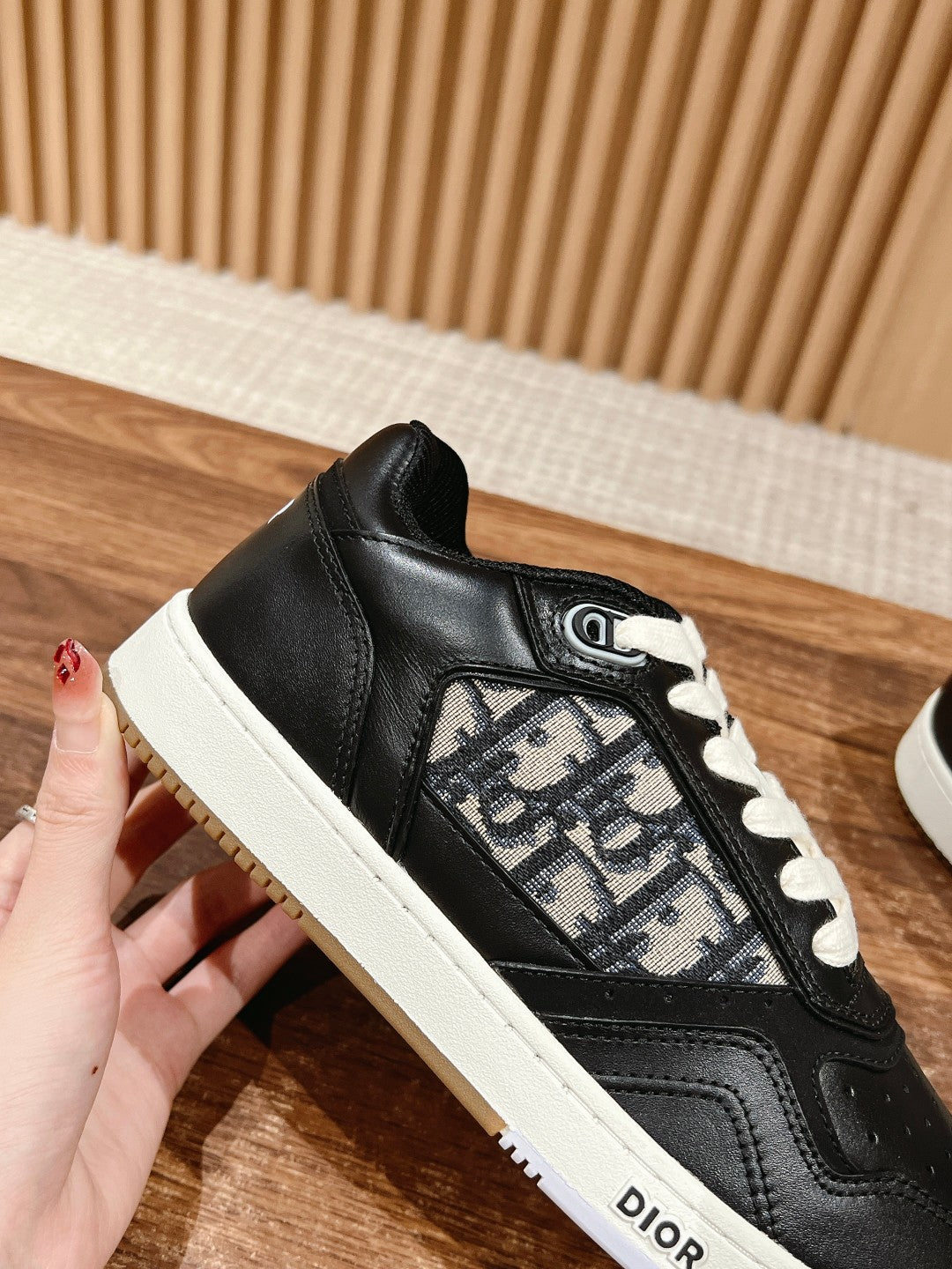 Dior B27# Jacquard Embroidery Craft Series, Low-Top Sneakers Series 07