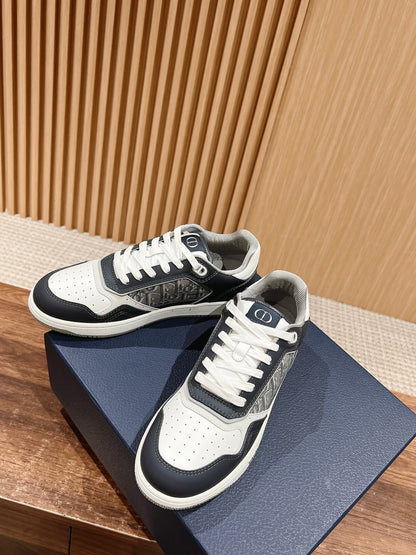 Dior B27# Jacquard Embroidery Craft Series, Low-Top Sneakers Series 06
