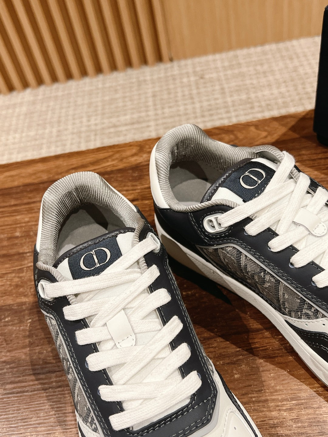 Dior B27# Jacquard Embroidery Craft Series, Low-Top Sneakers Series 06