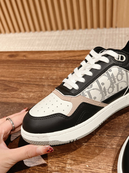 Dior B27# Jacquard Embroidery Craft Series, Low-Top Sneakers Series 18