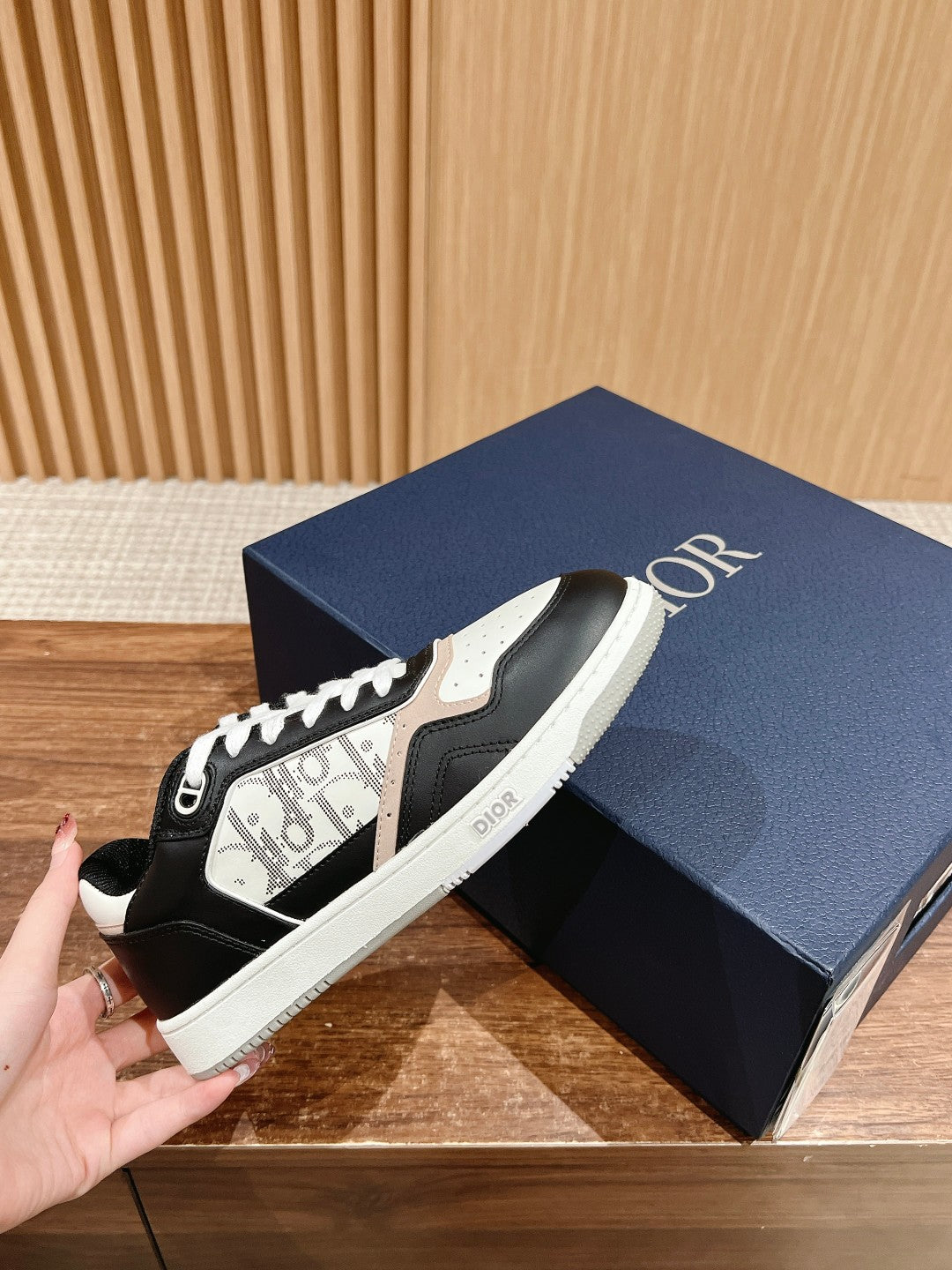 Dior B27# Jacquard Embroidery Craft Series, Low-Top Sneakers Series 18