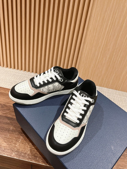 Dior B27# Jacquard Embroidery Craft Series, Low-Top Sneakers Series 18