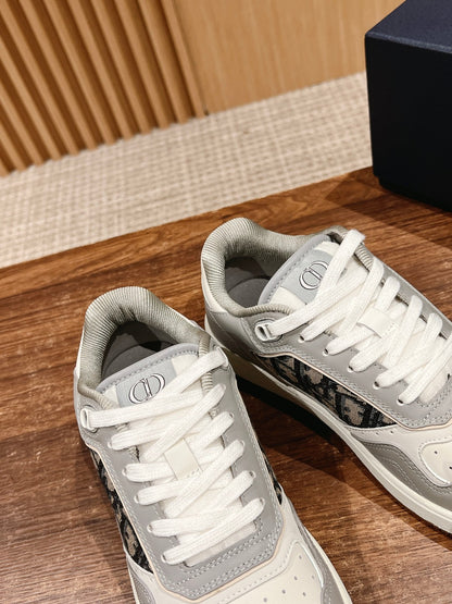 Dior B27# Jacquard Embroidery Craft Series, Low-Top Sneakers Series 04