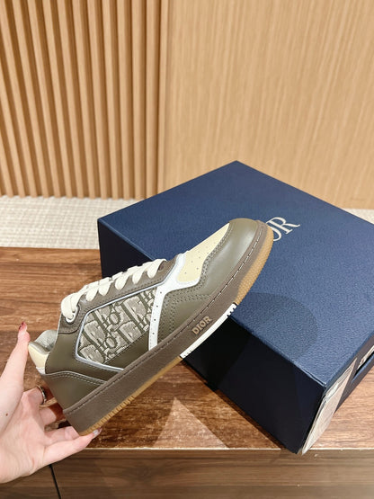 Dior B27# Jacquard Embroidery Craft Series, Low-Top Sneakers Series 02