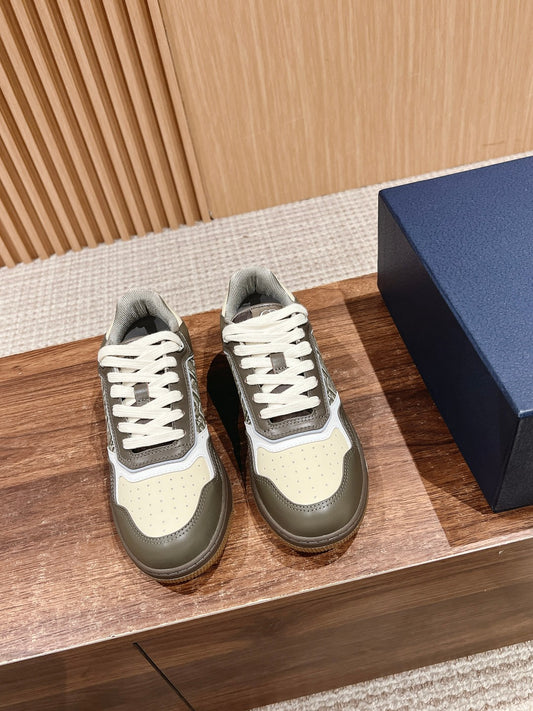 Dior B27# Jacquard Embroidery Craft Series, Low-Top Sneakers Series 02