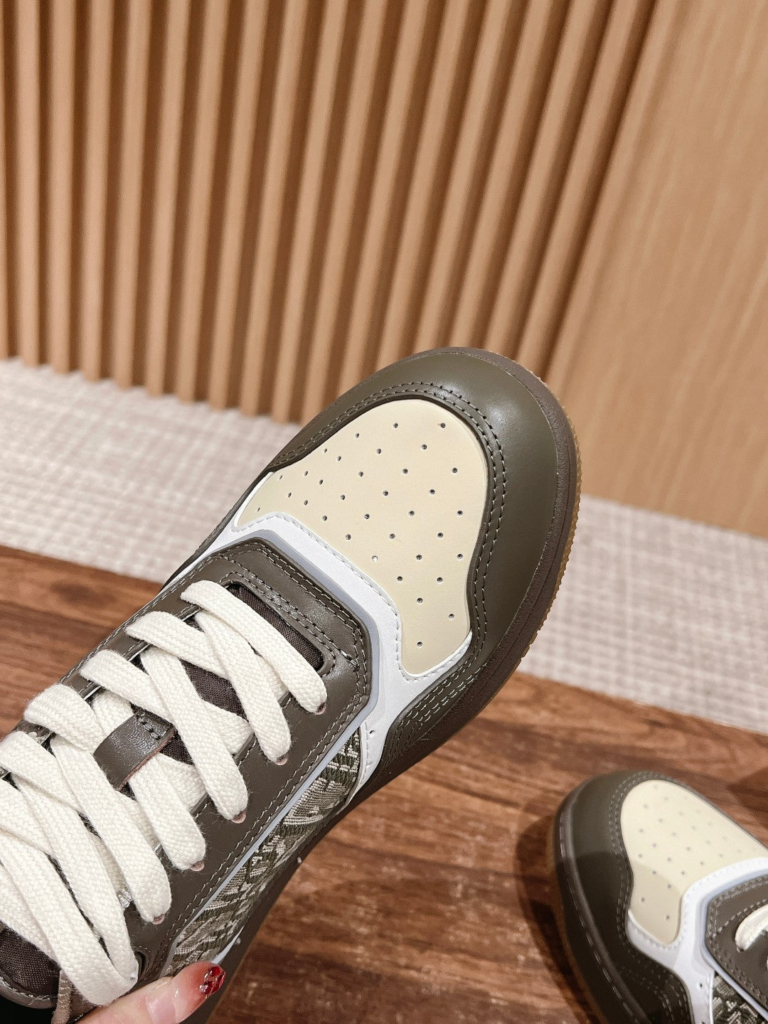 Dior B27# Jacquard Embroidery Craft Series, Low-Top Sneakers Series 02