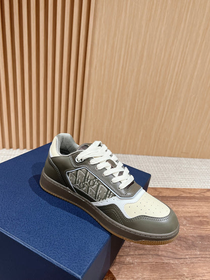 Dior B27# Jacquard Embroidery Craft Series, Low-Top Sneakers Series 02