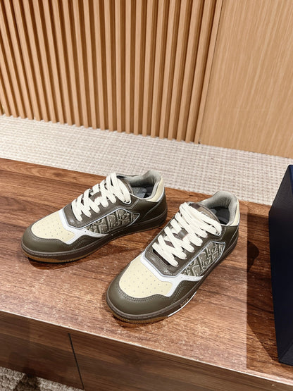 Dior B27# Jacquard Embroidery Craft Series, Low-Top Sneakers Series 02