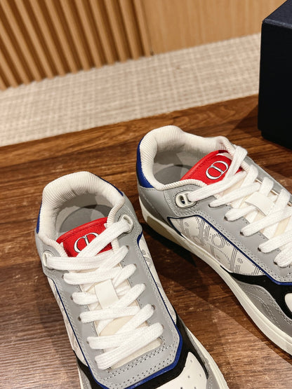 Dior B27# Jacquard Embroidery Craft Series, Low-Top Sneakers Series 15