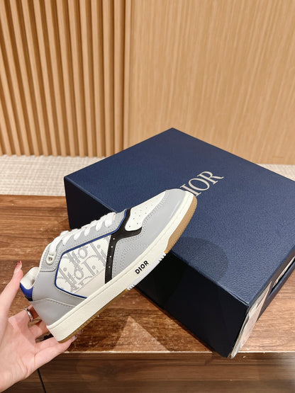 Dior B27# Jacquard Embroidery Craft Series, Low-Top Sneakers Series 15