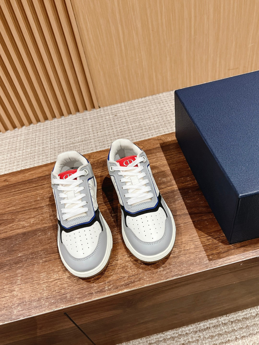 Dior B27# Jacquard Embroidery Craft Series, Low-Top Sneakers Series 15