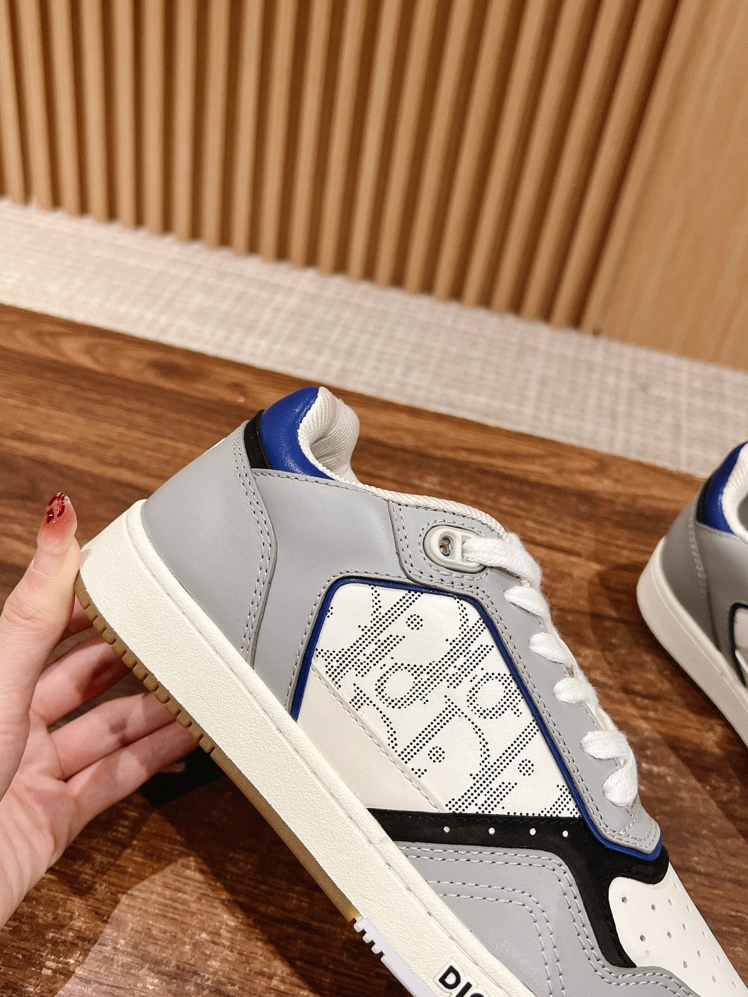 Dior B27# Jacquard Embroidery Craft Series, Low-Top Sneakers Series 15