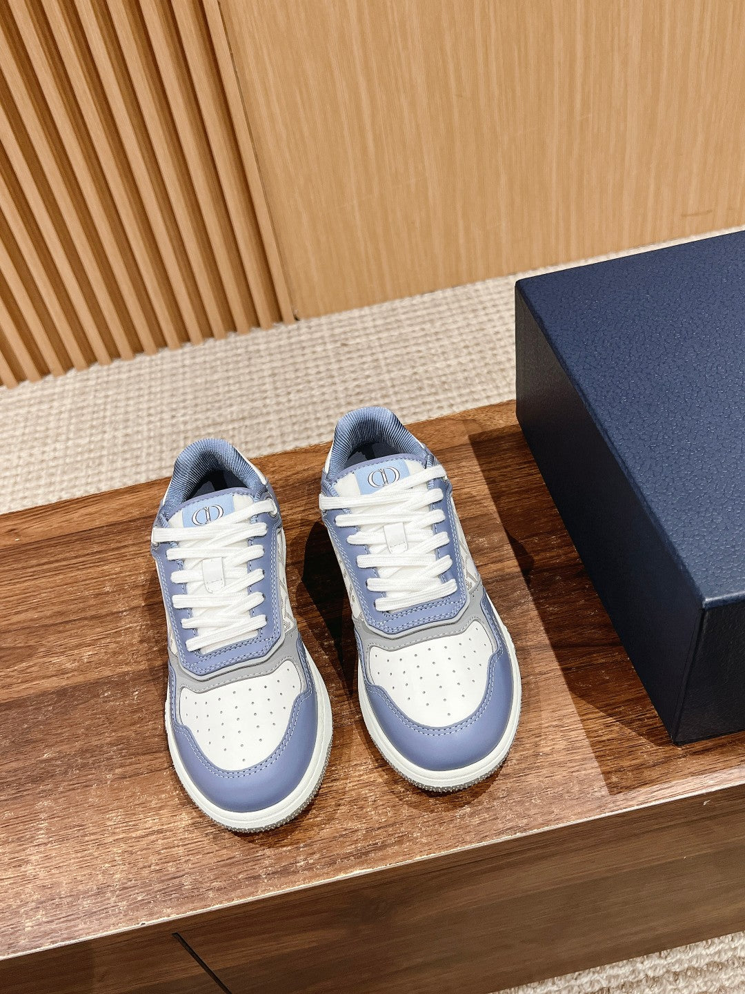 Dior B27# Jacquard Embroidery Craft Series, Low-Top Sneakers Series 14