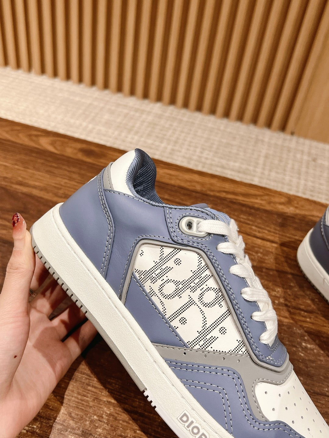 Dior B27# Jacquard Embroidery Craft Series, Low-Top Sneakers Series 14