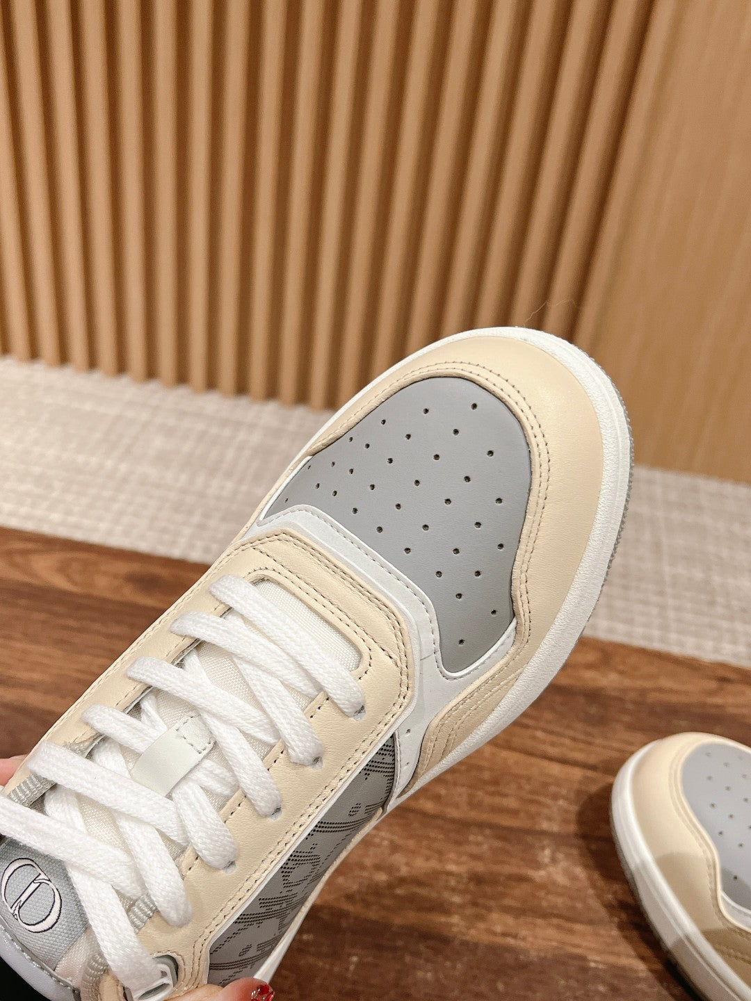 Dior B27# Jacquard Embroidery Craft Series, Low-Top Sneakers Series 12