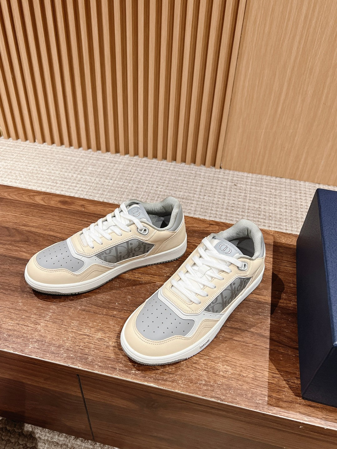 Dior B27# Jacquard Embroidery Craft Series, Low-Top Sneakers Series 12