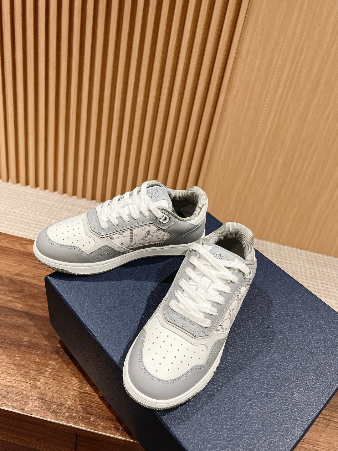 Dior B27# Jacquard Embroidery Craft Series, Low-Top Sneakers Series 11