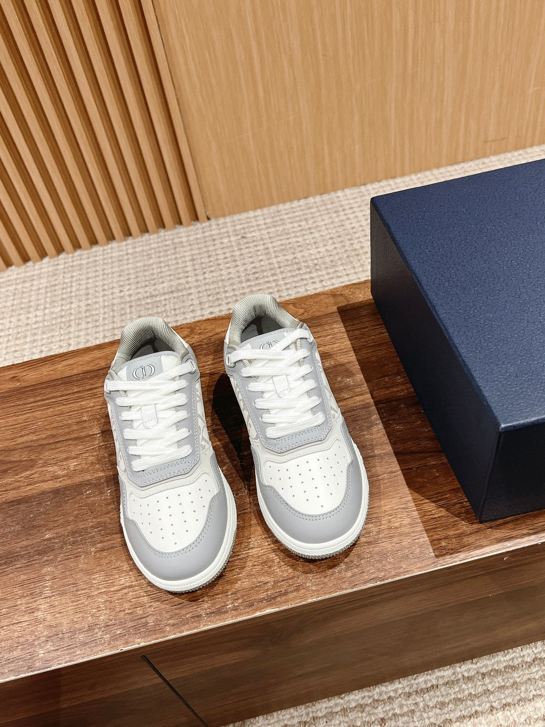 Dior B27# Jacquard Embroidery Craft Series, Low-Top Sneakers Series 11