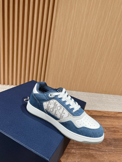 Dior B27# Jacquard Embroidery Craft Series, Low-Top Sneakers Series 10