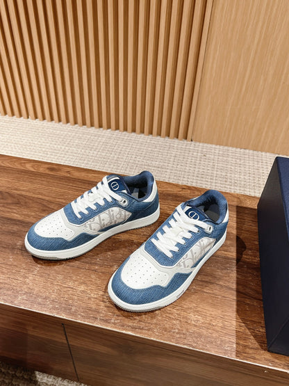 Dior B27# Jacquard Embroidery Craft Series, Low-Top Sneakers Series 10