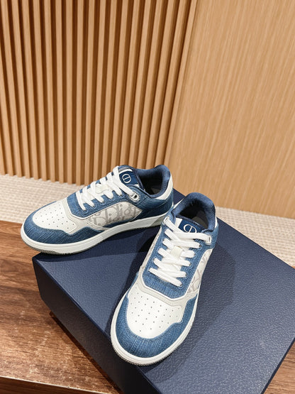 Dior B27# Jacquard Embroidery Craft Series, Low-Top Sneakers Series 10