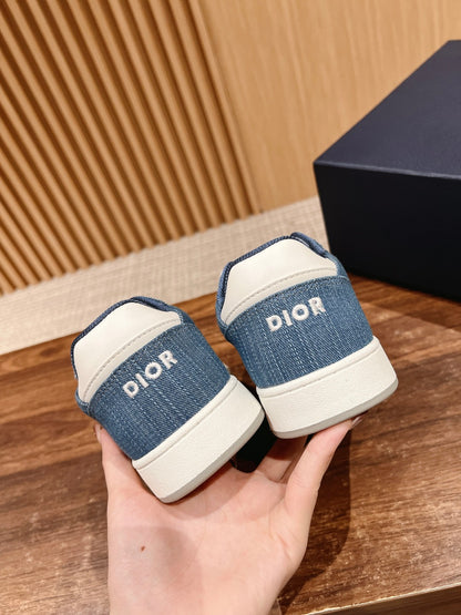 Dior B27# Jacquard Embroidery Craft Series, Low-Top Sneakers Series 10