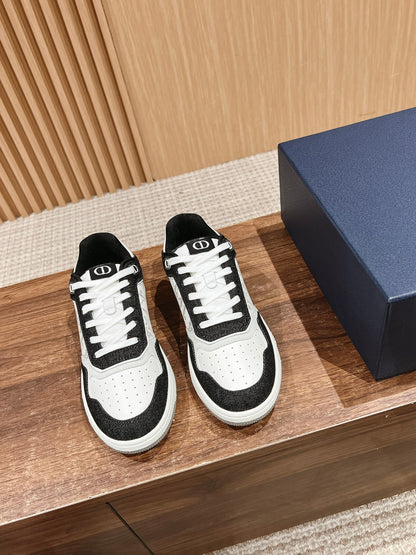 Dior B27# Jacquard Embroidery Craft Series, Low-Top Sneakers Series 09