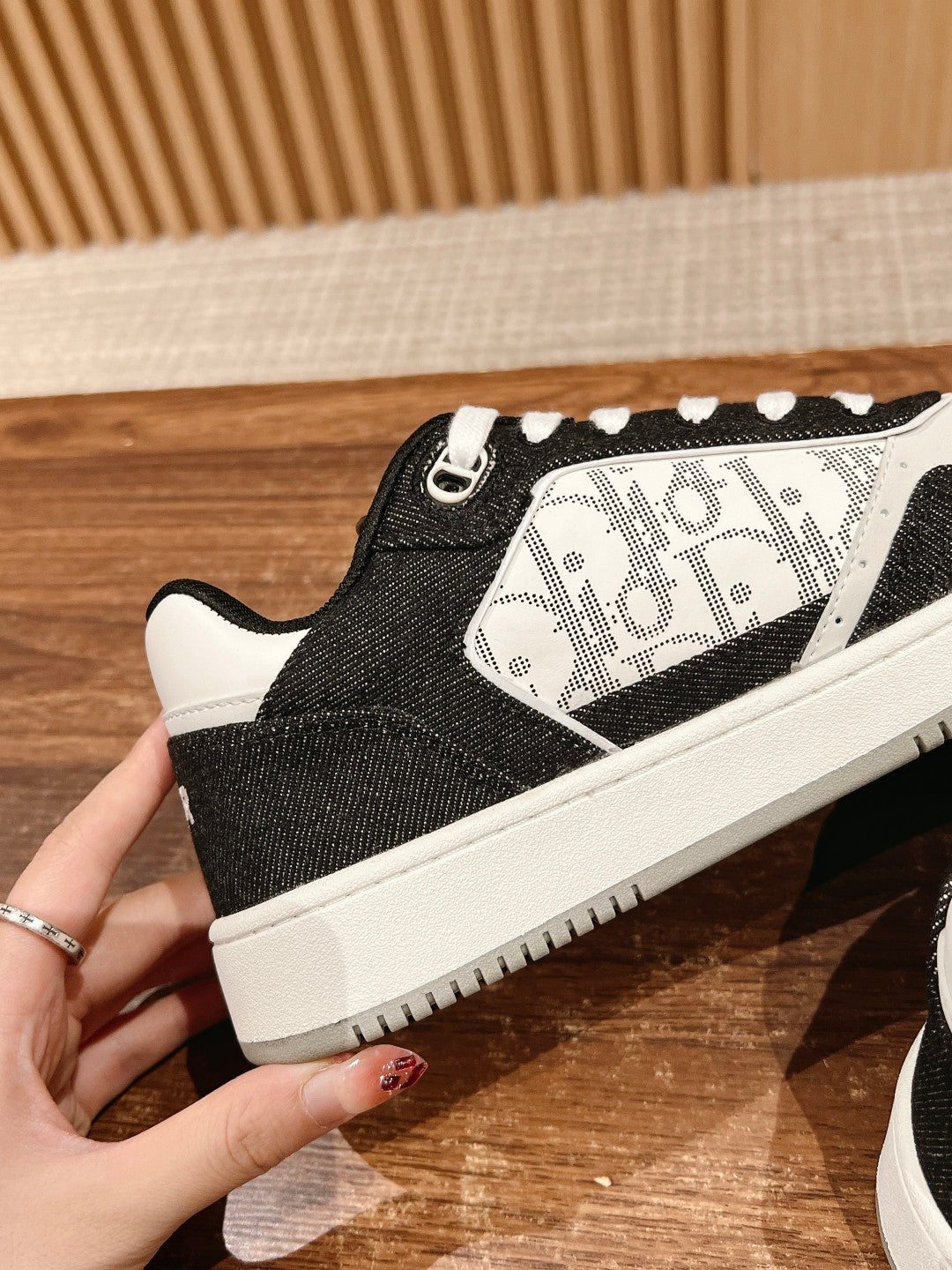 Dior B27# Jacquard Embroidery Craft Series, Low-Top Sneakers Series 09