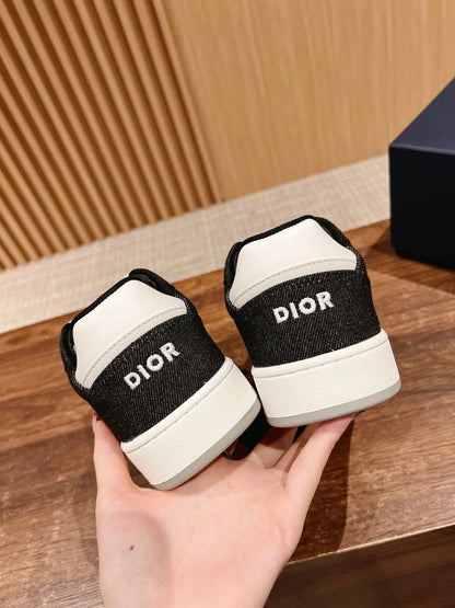 Dior B27# Jacquard Embroidery Craft Series, Low-Top Sneakers Series 09