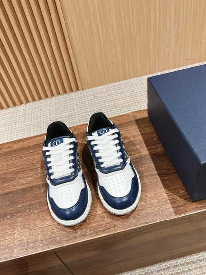 Dior B27# Jacquard Embroidery Craft Series, Low-Top Sneakers Series 01