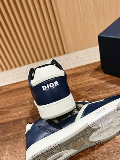 Dior B27# Jacquard Embroidery Craft Series, Low-Top Sneakers Series 01