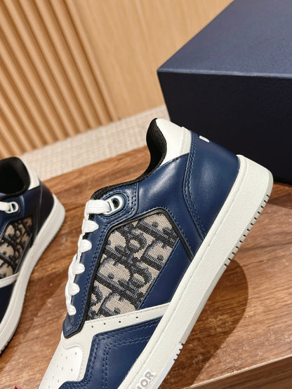 Dior B27# Jacquard Embroidery Craft Series, Low-Top Sneakers Series 01