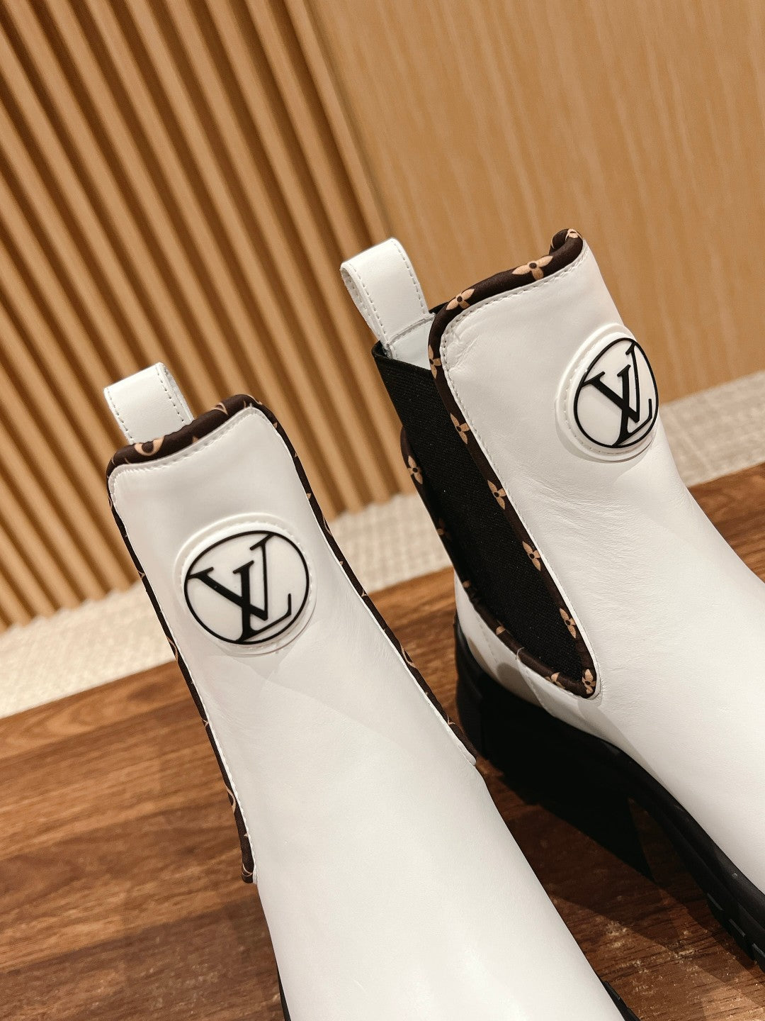 LV Ruby Ankle Boot, White