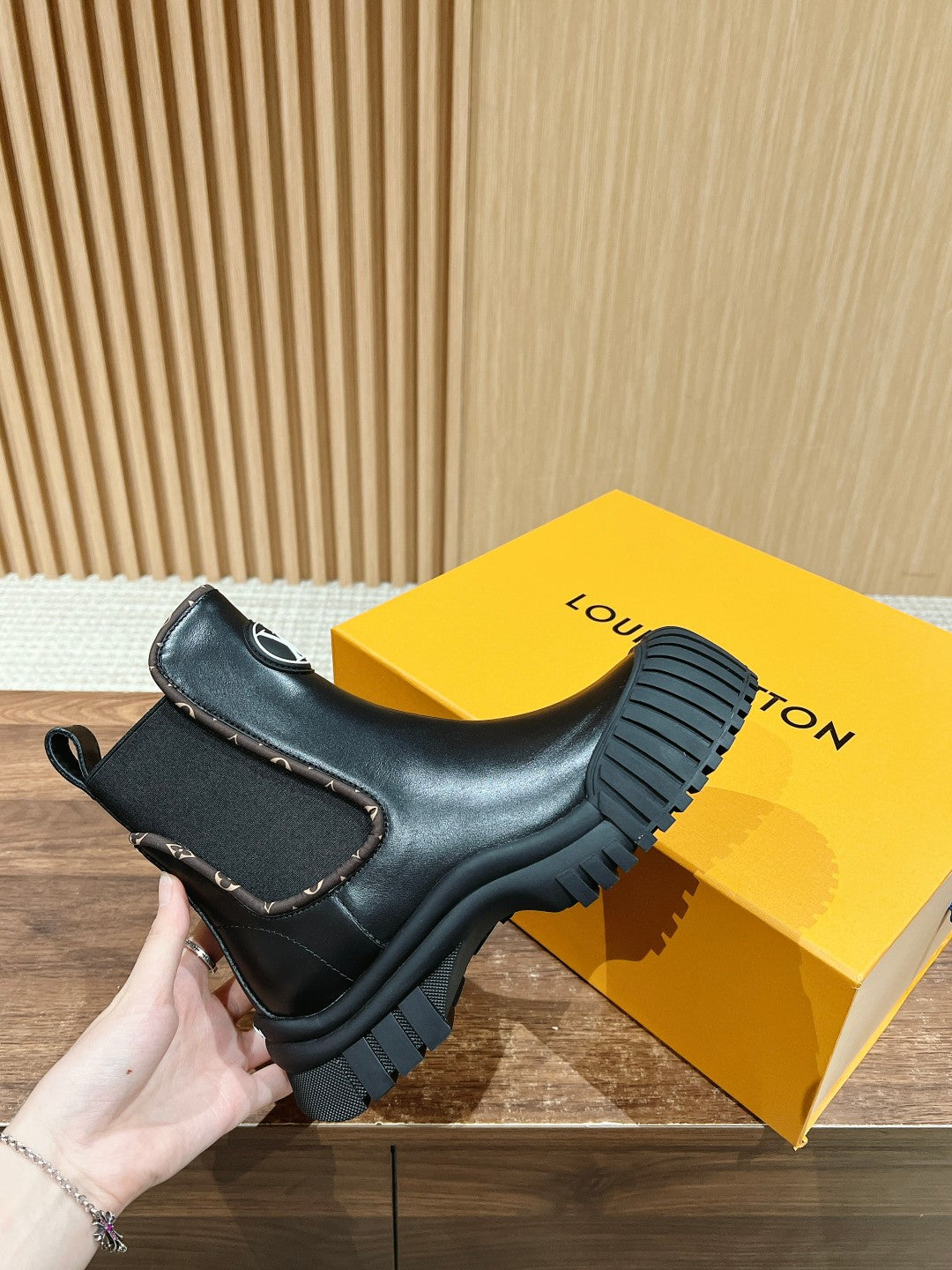 LV Ruby Ankle Boot, Black