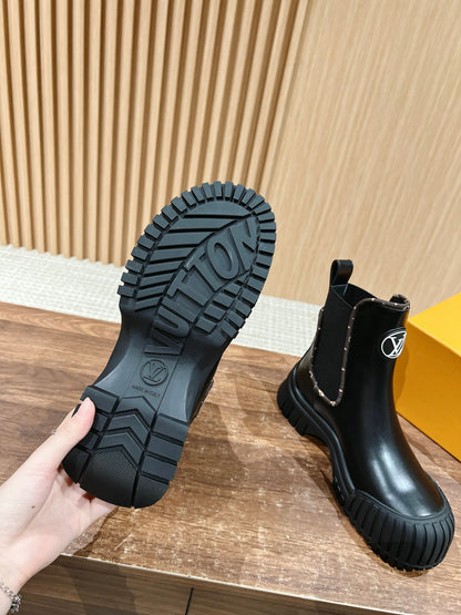 LV Ruby Ankle Boot, Black