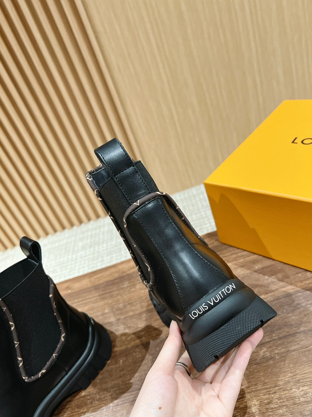 LV Ruby Ankle Boot, Black