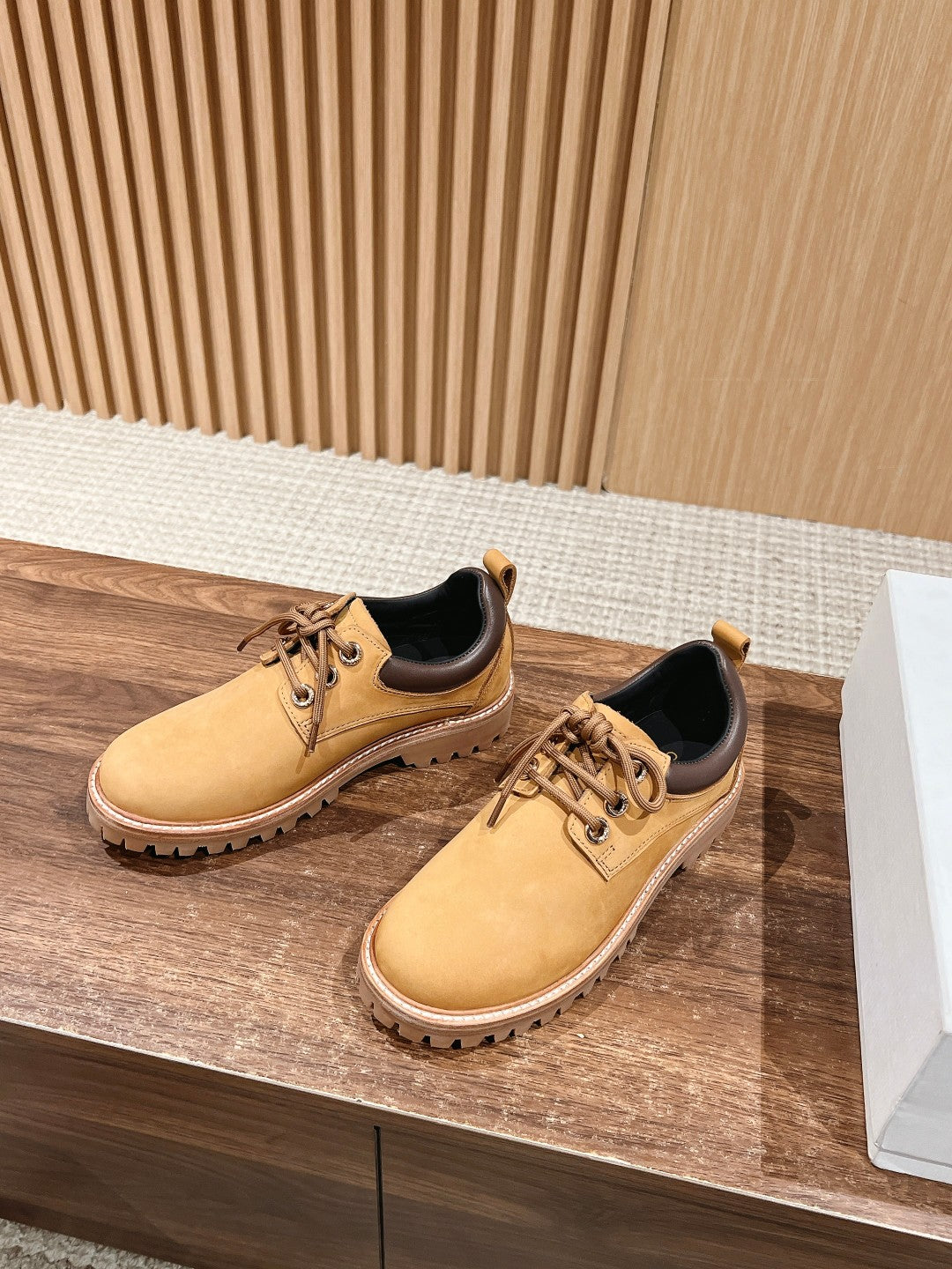 CELINE Classic Martin Boots – Big Yellow Boots, Low-top