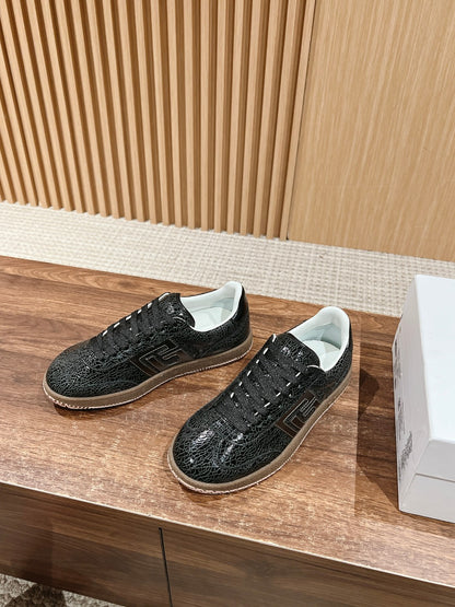 Balmain Forrest-Gump Running Sneaker, Black