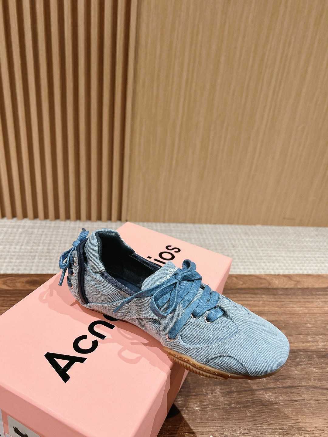 Acne Studios new ballet-inspired Sneakers, Blue