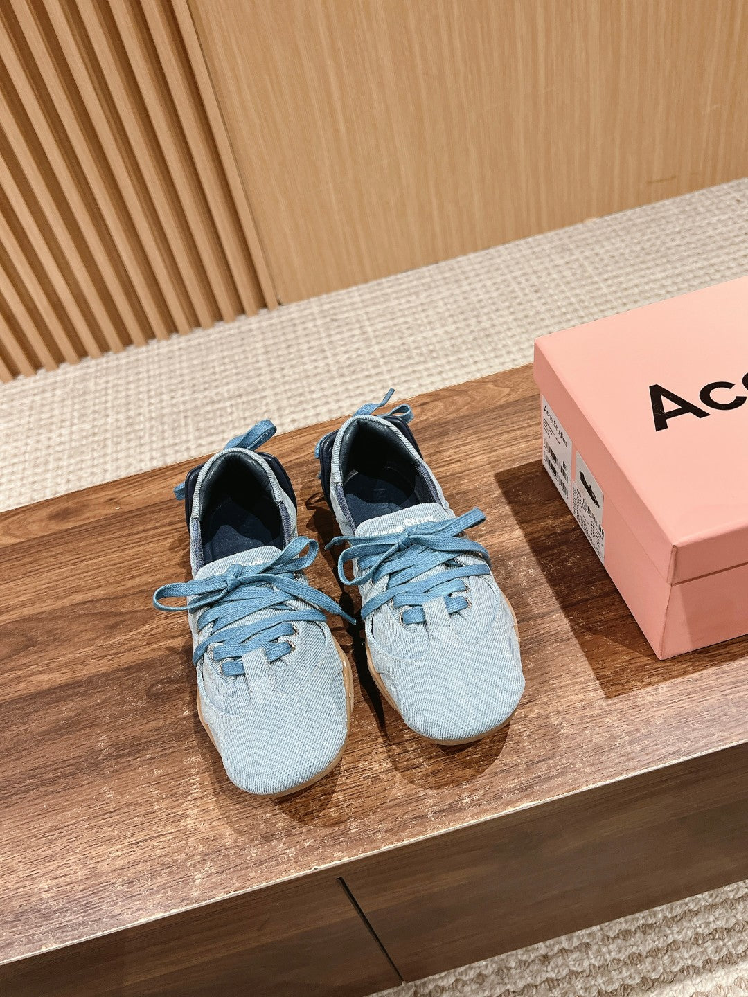 Acne Studios new ballet-inspired Sneakers, Blue
