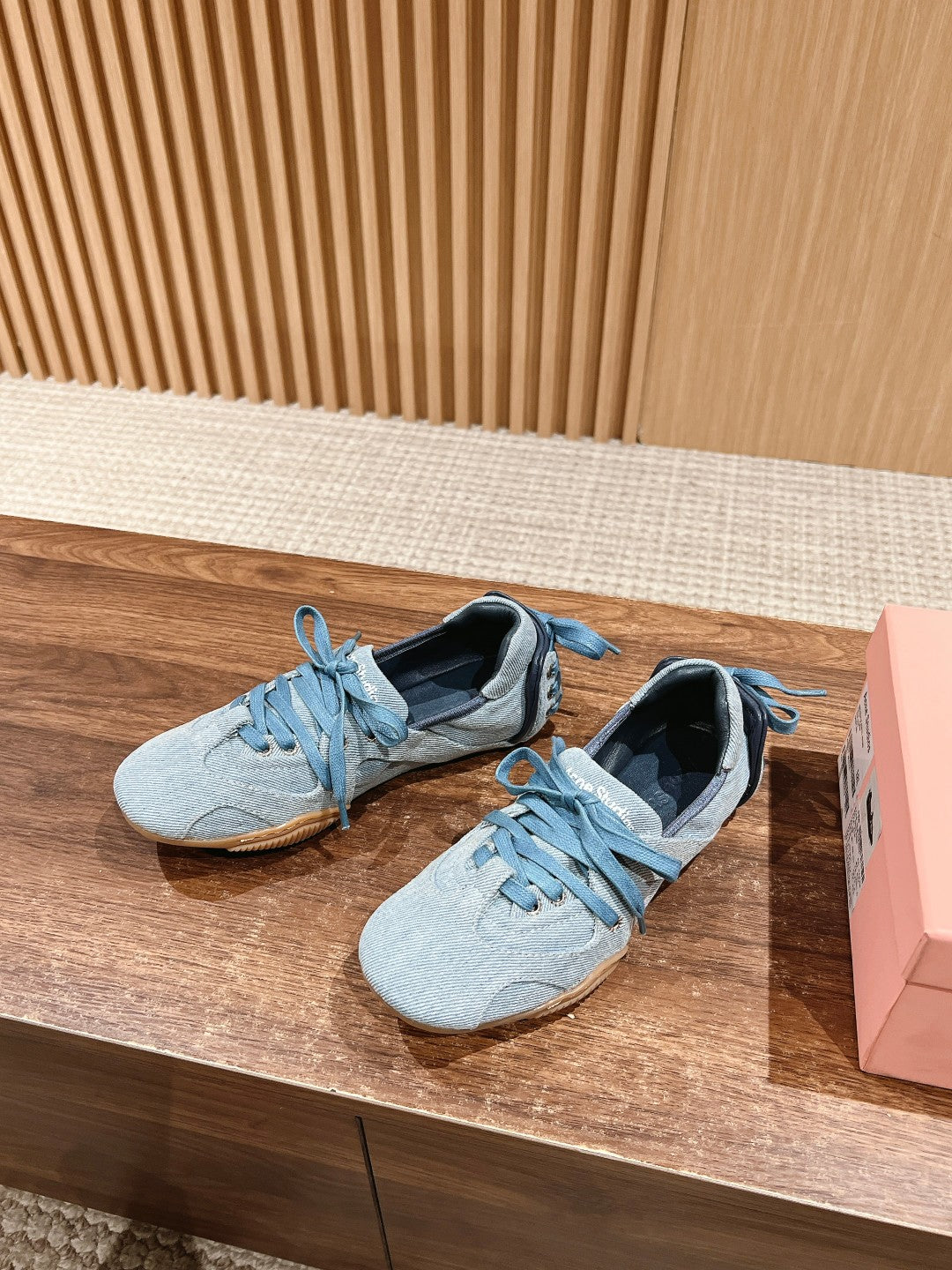 Acne Studios new ballet-inspired Sneakers, Blue
