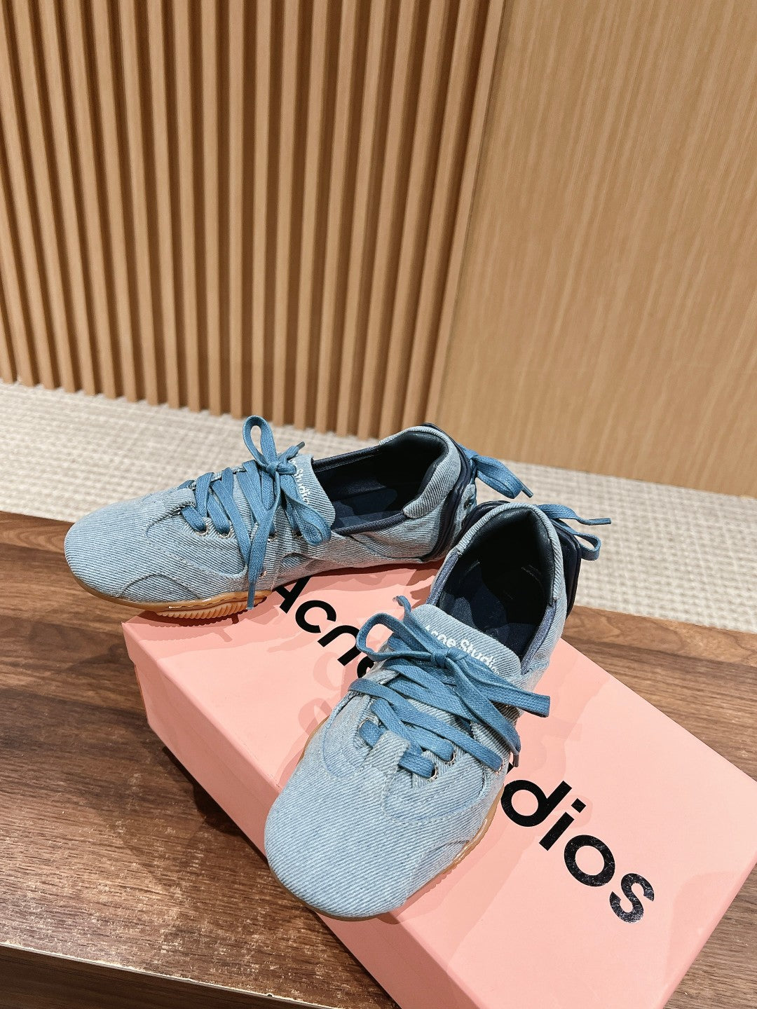 Acne Studios new ballet-inspired Sneakers, Blue