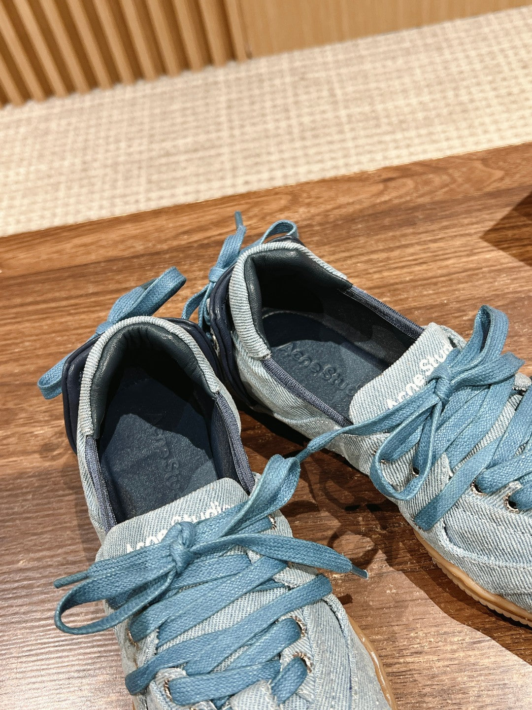 Acne Studios new ballet-inspired Sneakers, Blue