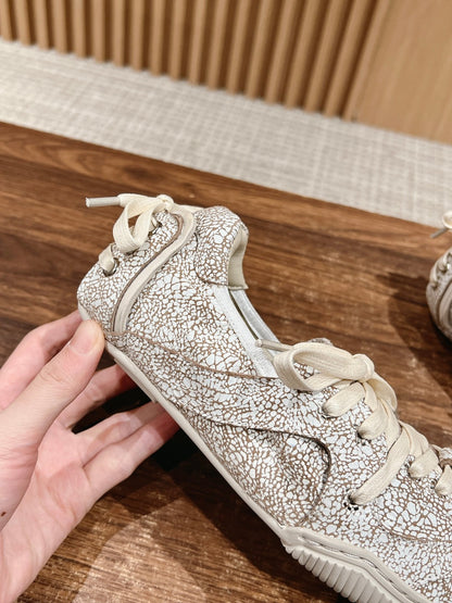 Acne Studios new ballet-inspired Sneakers, Flecked Brown