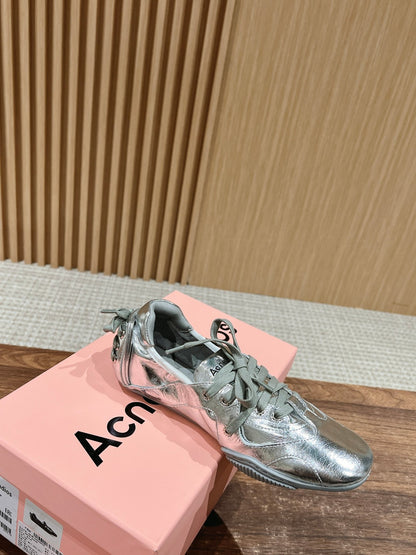 Acne Studios new ballet-inspired Sneakers, Silver