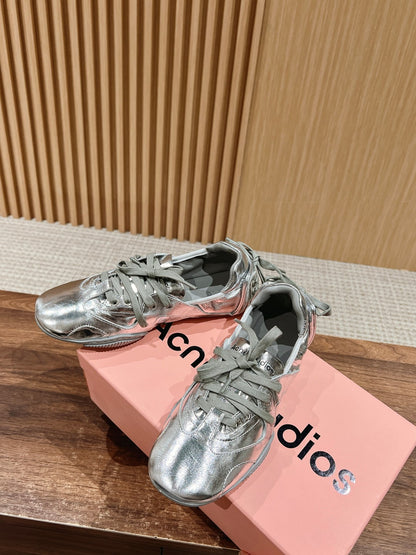 Acne Studios new ballet-inspired Sneakers, Silver