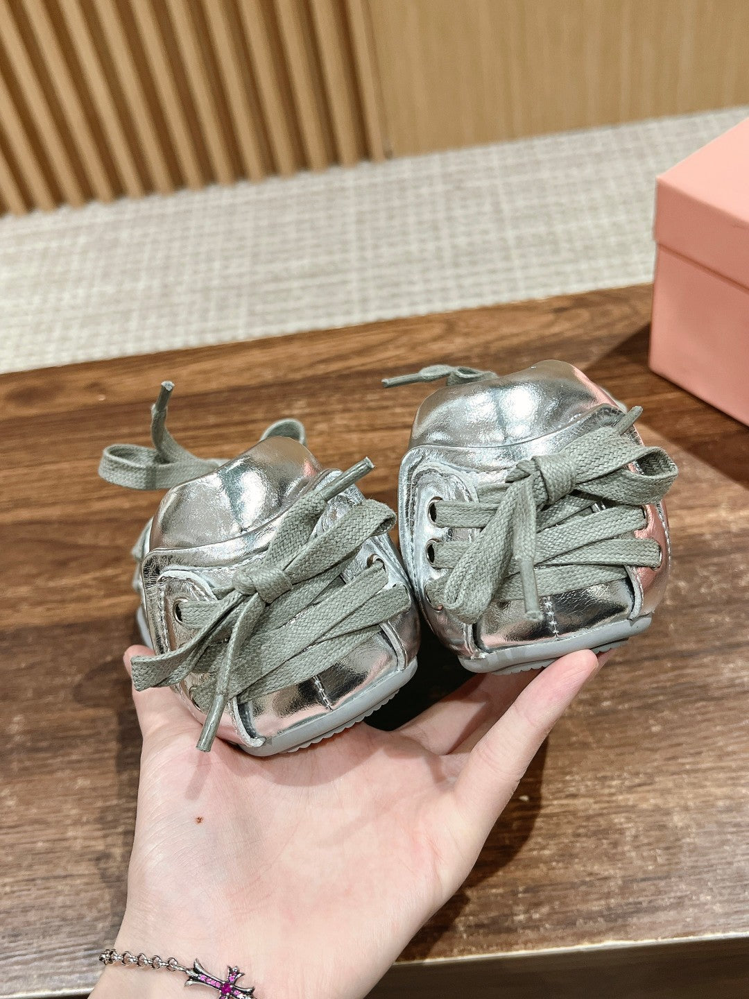 Acne Studios new ballet-inspired Sneakers, Silver